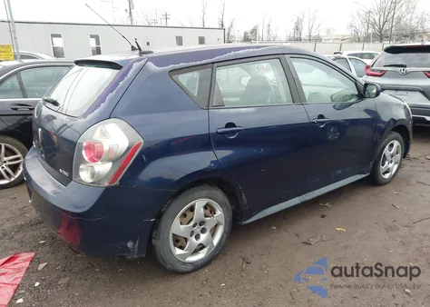 2009 Pontiac Vibe from USA, damaged, VIN 5Y2SL67869Z447133